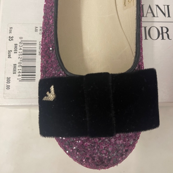 .Armani Junior Flats. Made in Italy size 35 US 5 - Picture 7 of 10